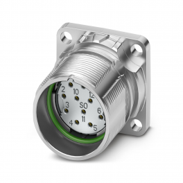M23-12S1N12W500S Device connector front mounting