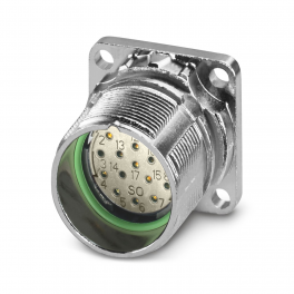 M23-17S1N12WB00S Device connector front mounting