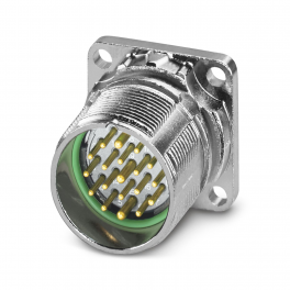 M23-19P1N8AWB00S Device connector front mounting