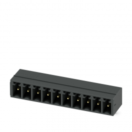 MC 1,5/10-G-3,81 BK AU PCB header