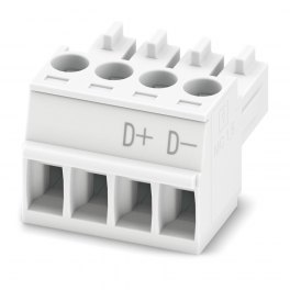 MC 1,5/ 4-ST-3,5 WH BD:D+,D- PCB connector