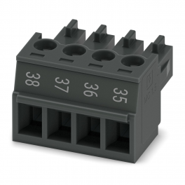 MC 1,5/ 4-ST-3,81 BKBD38-35QSO PCB connector
