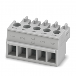 MC 1,5/ 5-ST-3,81 GY BD:1-4 Q PCB connector