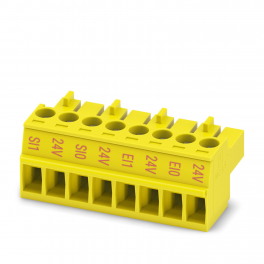 MC 1,5/ 8-ST-3,5 YE 4CN BDNZSO PCB connector