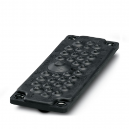 MC-35-MULTI-65-PVO-BK Cable feed-through plates