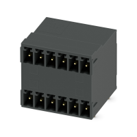 MCD 1,5/ 6-G1-3,81 BK AU PCB header