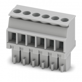 MCVR 1,5/ 6-ST-3,5 GY AU PCB connector