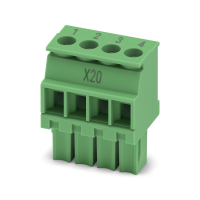 MCVW 1,5/ 4-ST-3,5 BD:X20/1-4 PCB connector
