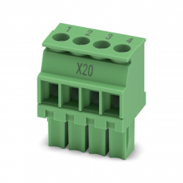 MCVW 1,5/ 4-ST-3,5 BD:X20/1-4 PCB connector