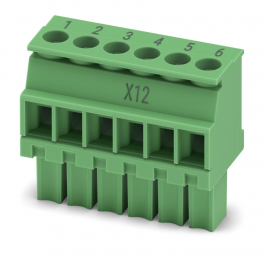 MCVW 1,5/ 6-ST-3,5 BD:X12/1-6 PCB connector
