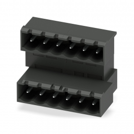 MDSTBA 2,5/ 6-G BK PCB header