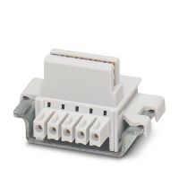ME 17,5 TBUS 1,5/4P1S KMGY DIN rail bus connector