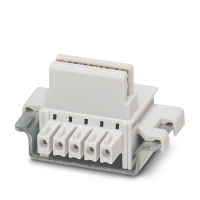 ME 17,5 TBUS 1,5/4P1S KMGY DIN rail bus connector
