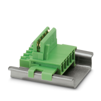 ME 17,5 TBUS 1,5/ 5-ST-3,81 GN DIN rail bus connector