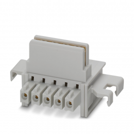 ME 17,5 TBUS 1,5/ 5-ST-3,81 GY DIN rail bus connector