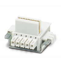 ME 22,5 TBUS 1,5/4P1S KMGY DIN rail bus connector