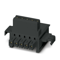 ME 22,5 TBUS 1,5/ 5-ST-3,81 BK DIN rail bus connector