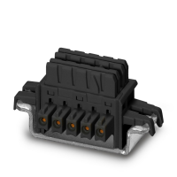 ME 6,2 TBUS-2 1,5/5-ST-3,81 BK DIN rail bus connector