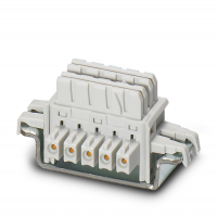 ME 6,2 TBUS-2 1,5/5-ST-3,81KMGY DIN rail bus connector