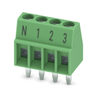 MPT 0,5/ 4-2,54 BD:N-3 PCB terminal block
