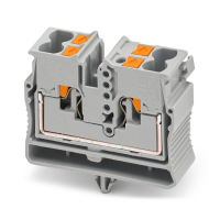 MPTD 2,5-RZ Mini feed-through terminal block