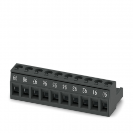 MSTB 2,5/10-ST-5,08 BKBDWH90SO PCB connector