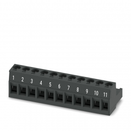 MSTB 2,5/11-ST BK BDWH:1-11 PCB connector