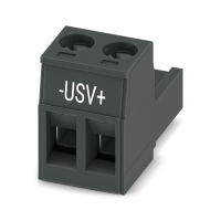 MSTB 2,5/ 2-ST-5,08BKBDWH-USV+ PCB connector