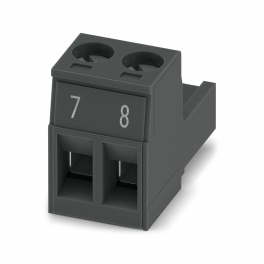 MSTB 2,5/ 2-ST BK BDWH:7,8 PCB connector