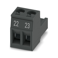 MSTB 2,5/ 2-ST BKBDWH:22,23 PCB connector