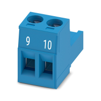 MSTB 2,5/ 2-ST BU BDWH:9,10 PCB connector