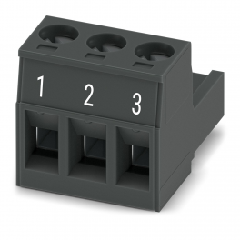 MSTB 2,5/ 3-ST-5,08 BK BD:1-3 PCB connector