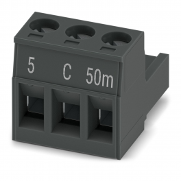 MSTB 2,5/ 3-ST-5,08 BKBDWH-50M PCB connector