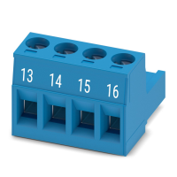 MSTB 2,5/ 4-ST BU BDWH:13-16 PCB connector