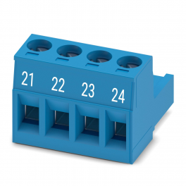 MSTB 2,5/ 4-ST BU BDWH:21-24 PCB connector