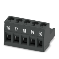 MSTB 2,5/ 5-ST BKBDWH:16-20 PCB connector