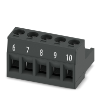 MSTB 2,5/ 5-ST BKBDWH:6-10 PCB connector