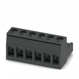MSTB 2,5/ 6-ST-5,08 BK AU PCB connector