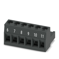 MSTB 2,5/ 6-ST BKBDWH:6-11 PCB connector