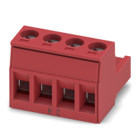 MSTB 2,5 HC/ 4-ST RD H1L PCB connector