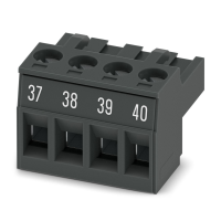 MSTBT 2,5/ 4-ST BK BD:37-40 PCB connector