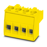 MSTBT 2,5 HC/ 4-STP YE PCB connector