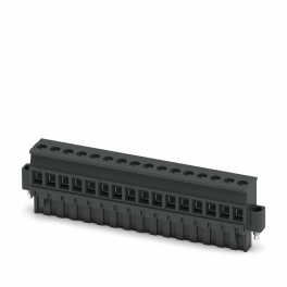 MVSTBR 2,5/16-STF-5,08 BK PCB connector