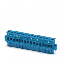 MVSTBR 2,5/16-STF-5,08BUBD:31 PCB connector