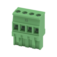 MVSTBR 2,5/ 4-ST-5,08 AU BD:X6 PCB connector
