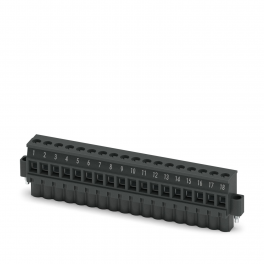 MVSTBW 2,5/18-STF-5,08BKBD-18 PCB connector