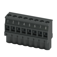 MVSTBW 2,5/ 8-ST BK BD:1-8 PCB connector