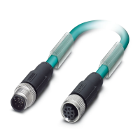 NBC-M12MS/ 2,0-94B/M12FS Bus system cable