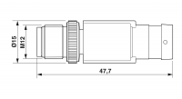 NBC-M12MSD/3,0-93C/M 8MS 3X4 Network cable