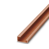 NS 32 CU/35QMM UNPERF 2000MM-VPE 10 DIN rail, unperforated